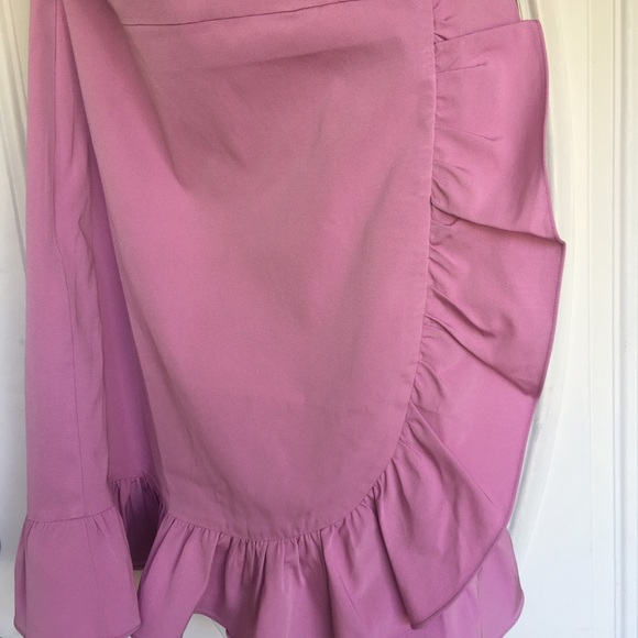 J.crew One Shoulder Ruffle Dress - Picture 3 of 5